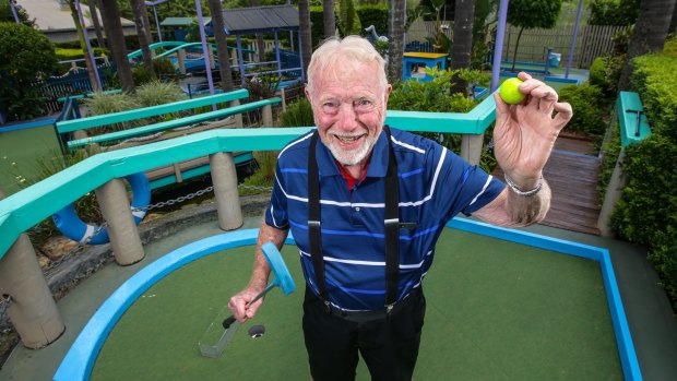 Tom Wykoff, who originally built Putt Putt in 1969 at Ermington. 