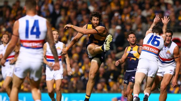 Josh Kennedy's inaccuracy typified the frustration of watching the Eagles. 