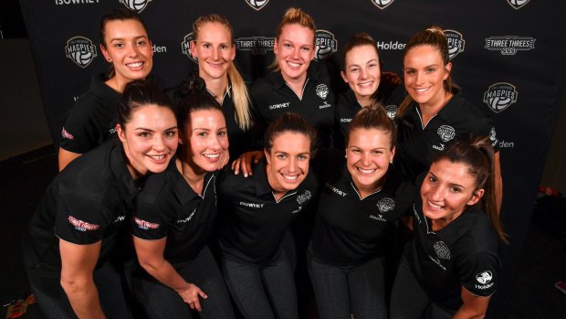 Magpies netball team: the sport is finally getting the coverage it deserves.