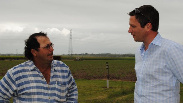 Nuffield Farming Scholar Joe Muscat and Rob Cairns