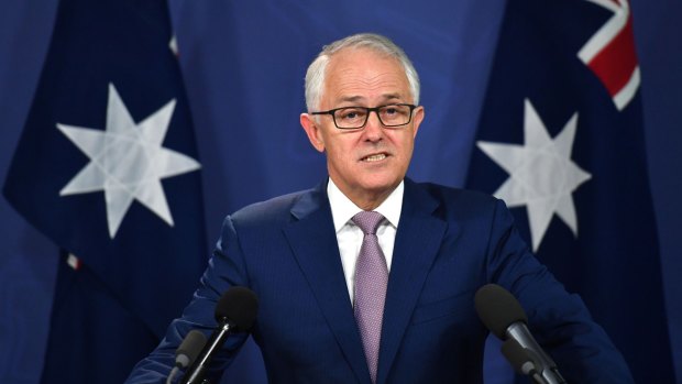 Prime Minister Malcolm Turnbull told a media conference the job figures had vindicated his election slogan. 