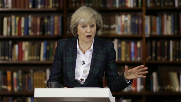 Britain's Home Secretary Theresa May is considered the most likely next UK prime minister.