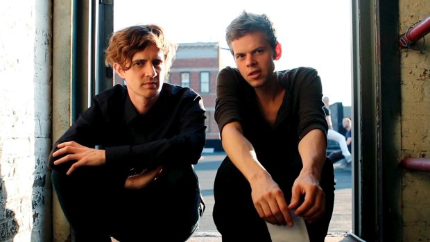 Pnau's Pete Mayes and Nick Littlemore.