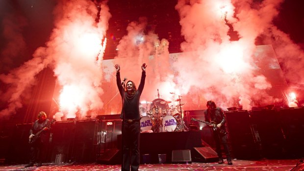 Black Sabbath's jaw-dropping Melbourne show gave pumped-up fans exactly what they wanted.