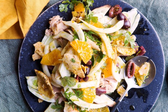 Karen Martini's zesty tuna salad mash-up.