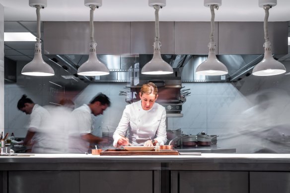 While Clare Smyth (pictured) originally intended to be in Sydney for the launch of Oncore, February '22 looks more likely.