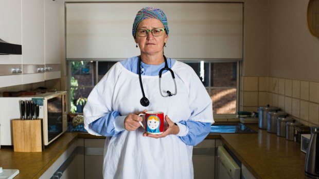 Dr Anne Jaumees, an anaesthetist based in western Sydney. A poll of doctors and nurses into what they think about euthanasia has just been conducted. 