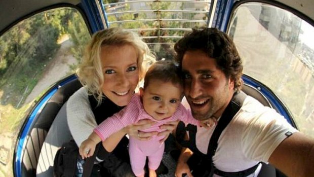 Separation: Sally Faulkner and former husband Ali El Amine.