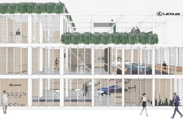 Lexus Takes Luxury Green With Its Earth And Cardboard