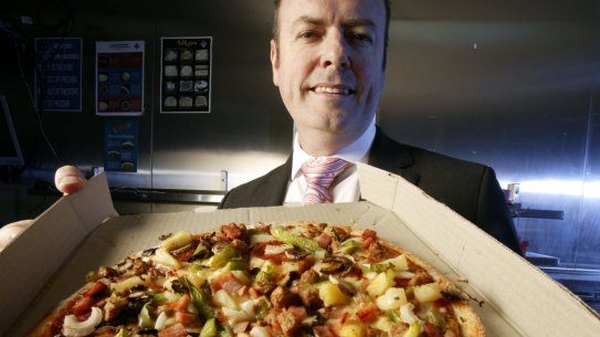 Don Meij, chief executive of Domino's Pizza. 