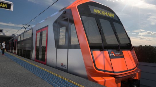 The first of the new trains for the state's intercity fleet are due to arrive in 2019.