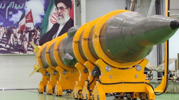 The US says it is putting Iran "on notice" over missile testing.