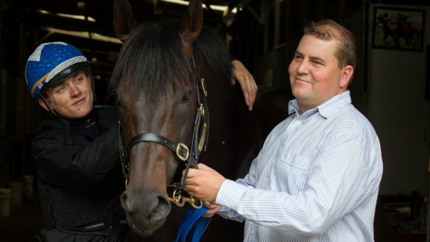 Trainer David Pfieffer is confident he has worked out talented galloper I Thought So.