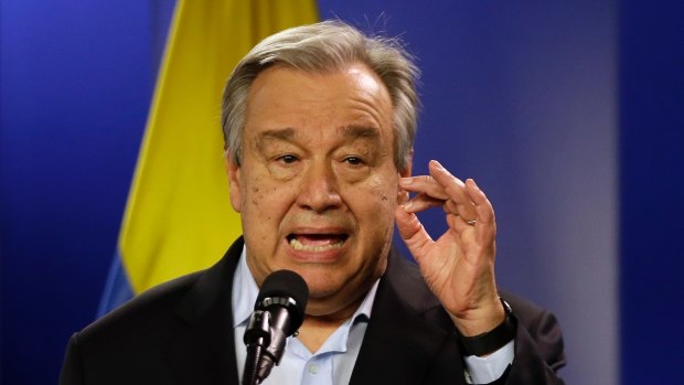 UN Secretary-General Antonio Guterres wants to deal with the issue.
