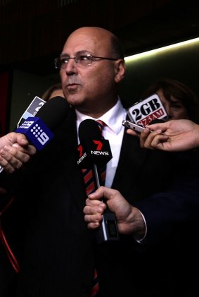 Senator Arthur Sinodinos has accused colleagues of engaging in political sabotage.