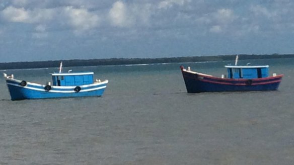 Jasmine and Kanak, the boats the Australian authorities gave the people smugglers before sending them back to Indonesia.