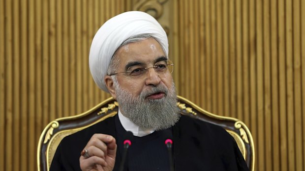 Iranian President Hassan Rouhani.