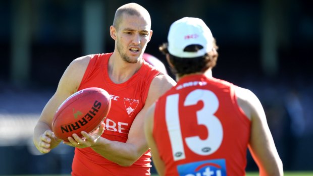 Sam Reid has been a visual deterrent who slows opposition team's ball movement.