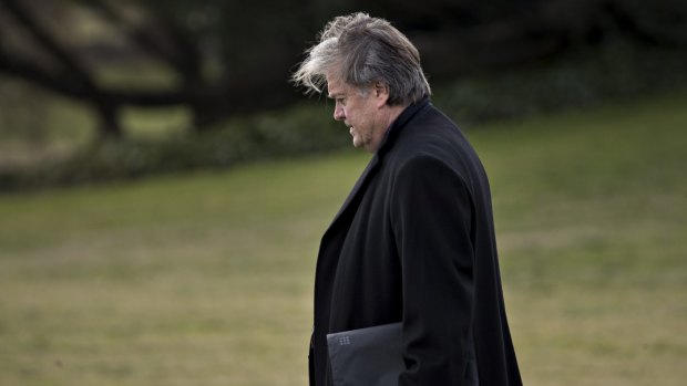 Steve Bannon may be on the outer in Donald Trump's circle of advisers.