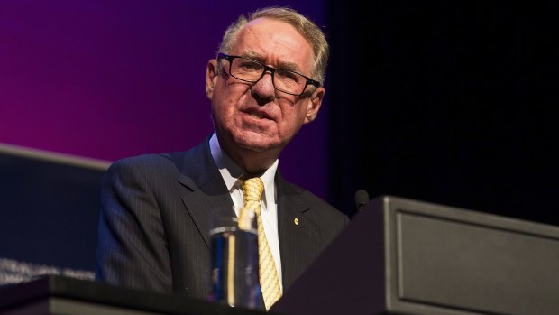 ANZ chairman David Gonski spoke out at what was perceived to be a campaign by Mr Medcraft to broaden legislation.