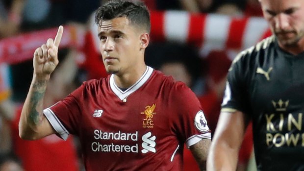 Barcelona target: Liverpool striker Philippe Coutinho is being pursued by the Spanish giants.