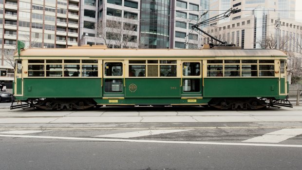 The W-Class tram that is still in use around Melbourne.