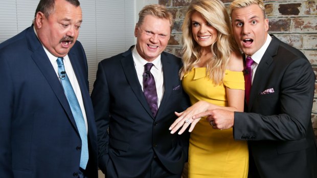 Uncertain future: Darryl Brohman's, Paul Vautin's and Beau Ryan's futures are up in the air, while Erin Molan will host a new rugby league show.
