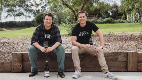 Different Drop co-founders Tom Collings and Brett Ketelbey.
