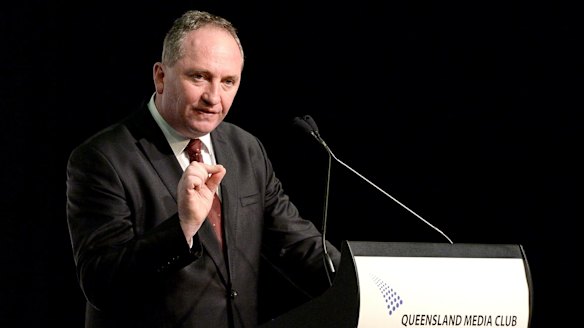 Deputy Prime Minister Barnaby Joyce is among government ministers digging in to defend the new Centrelink computer system.