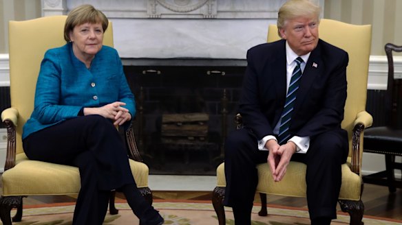 Trump has previously branded Merkel's open door refugee policy a "catastrophic" error.