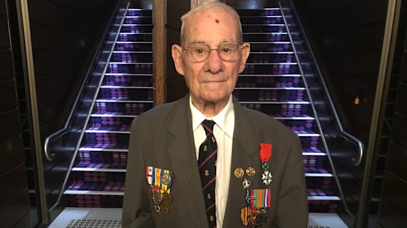 Dunkirk survivor Victor Power.