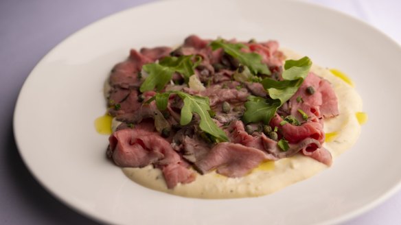 Go-to dish: Vitello tonnato.