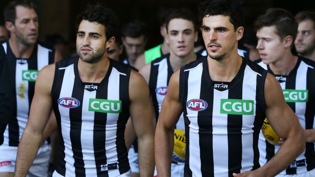 Welcome return: Scott Pendlebury can't wait to run out onto the MCG with his mate Alex Fasolo again. 