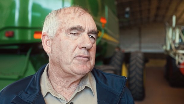 Farmers do it very tough, says WA farmer and CBH director Wally Newman.