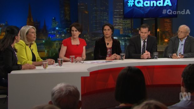Monday night's Q&A panel grappled with a number of moral issues, from euthanasia to climate change.
