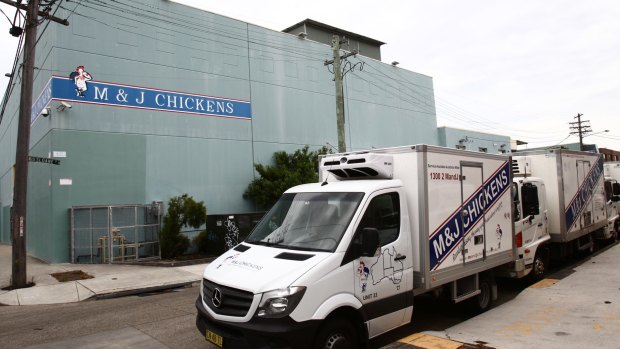 M&J Chickens in Marrickville owns 19 vans and trucks to run deliveries through the day. 