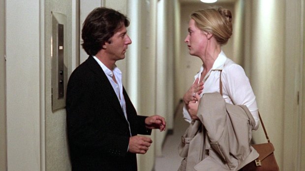 Dustin Hoffman and Meryl Streep in Kramer vs Kramer.