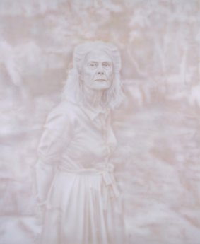 Fiona Lowry's win in 2014 with her portrait of Penelope Seidler was rare for a female artist.