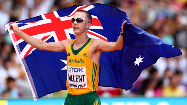 Australia's newest gold medallist Jared Tallent says it would be a "disgrace" if the Russians are allowed to compete at Rio.