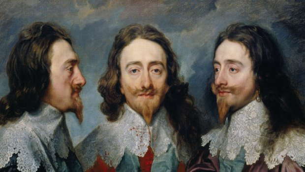 Detail from Charles I by Anthony Van Dyck