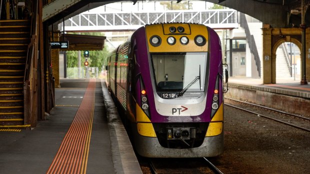 At least 25 cars were broken into at three Geelong stations.