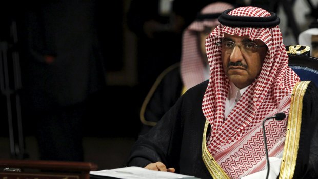 Interior Minister Prince Mohammed bin Nayef will attend a US summit instead of the Saudi king. 