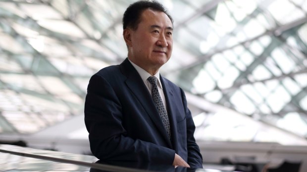 Big losses: Billionaire Wang Jianlin.
