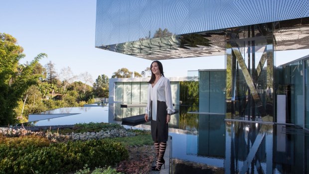Tamara Mellon, a founder of Jimmy Choo, has re-established herself in Los Angeles.