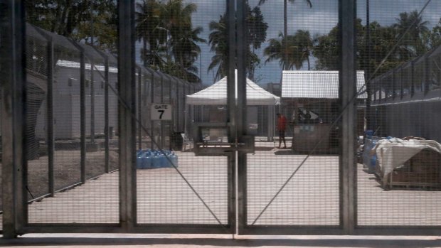 The Manus Island detention centre in Papua New Guinea.