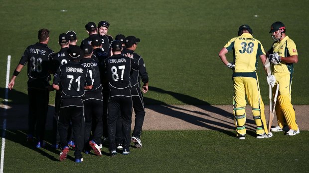 Hit in the pocket: The Chappell-Hadlee series loss to New Zealand means Australia's players will miss out on performance bonuses.