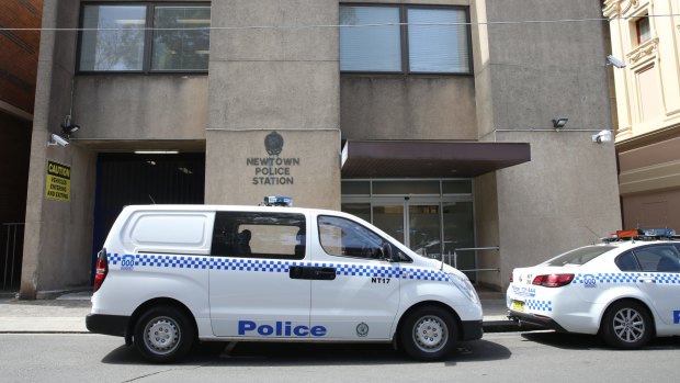 Under scrutiny: Newtown police station