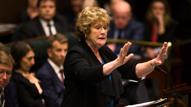 NSW Health Minister Jillian Skinner during question time.