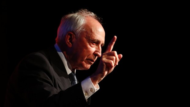 Former prime minister Paul Keating in Sydney on Friday.