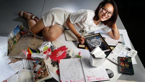 With an ATAR of 99.35,  Glen Waverley Secondary College Hannah Zhu intends to study architecture next year. 